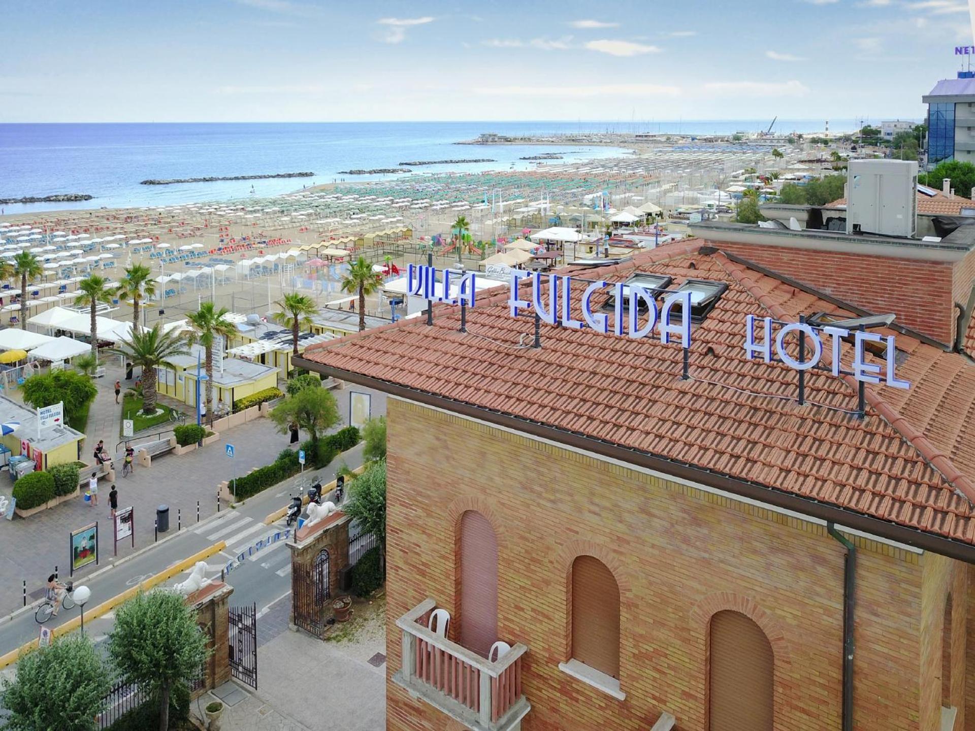Hotel Villa Fulgida Cattolica Kültér fotó